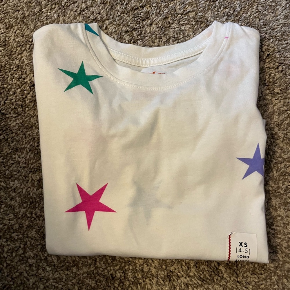 Colorful Star Kids Shirt